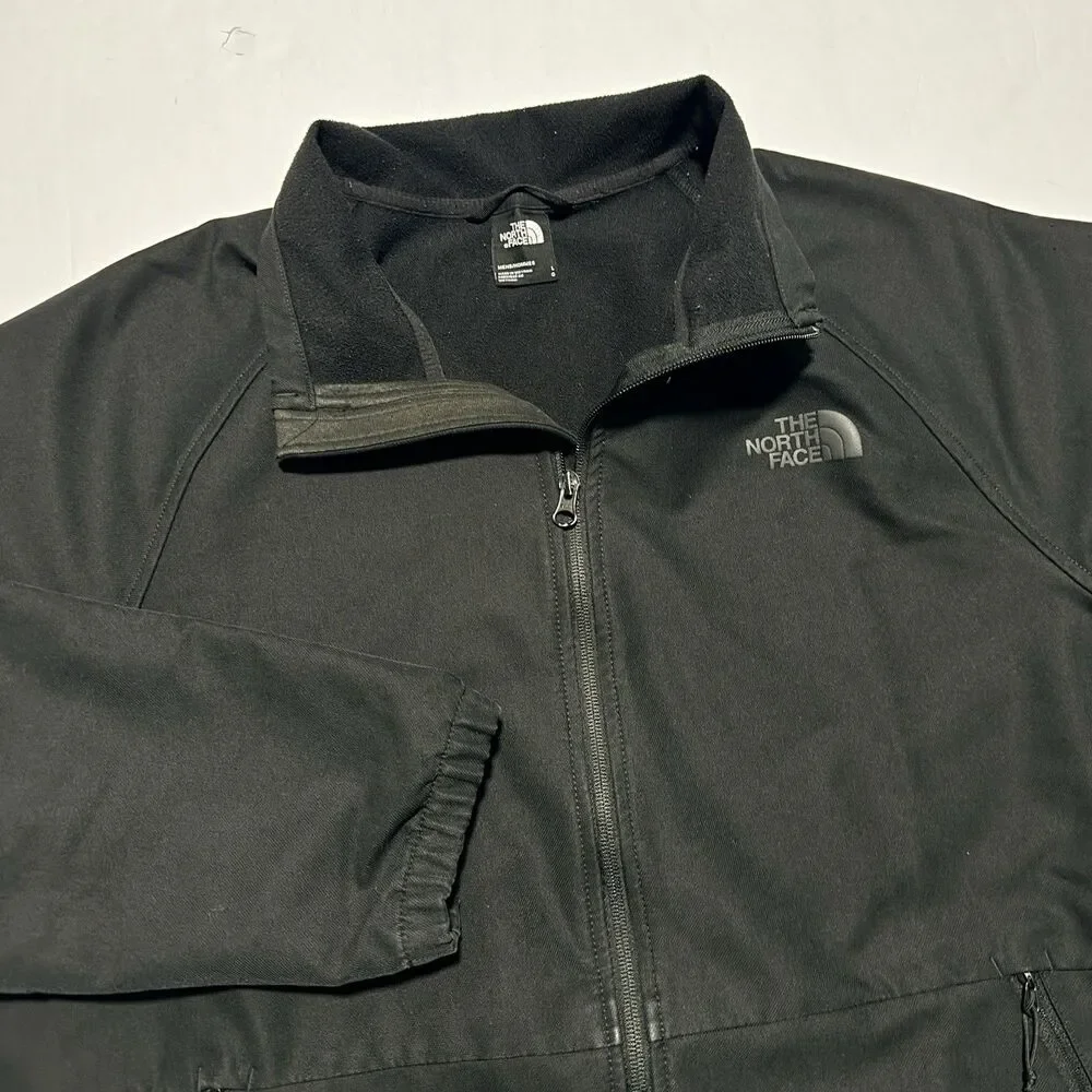 The North Face Full Zip Hooded Windwall Soft Shell Jacket Mens Large